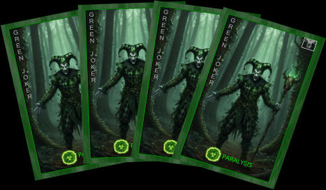 PARALYSIS G R E E N  J O K E R PARALYSIS G R E E N  J O K E R PARALYSIS G R E E N  J O K E R PARALYSIS G R E E N  J O K E R